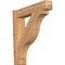 Ekena Millwork Funston Smooth Arts and Crafts Outlooker, Western Red Cedar, 5 1/2"W x 24"D x 24"H OUT06X24X24FST03SWR - alternate 1